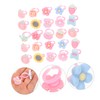 Gadpiparty 200 pcs Cartoon Ring Ring Rings for Kids Plastic