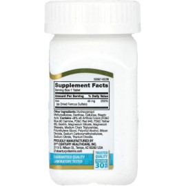 21st.Century Tabletas De Hierro De Liberacion Lenta, 60 Unidades