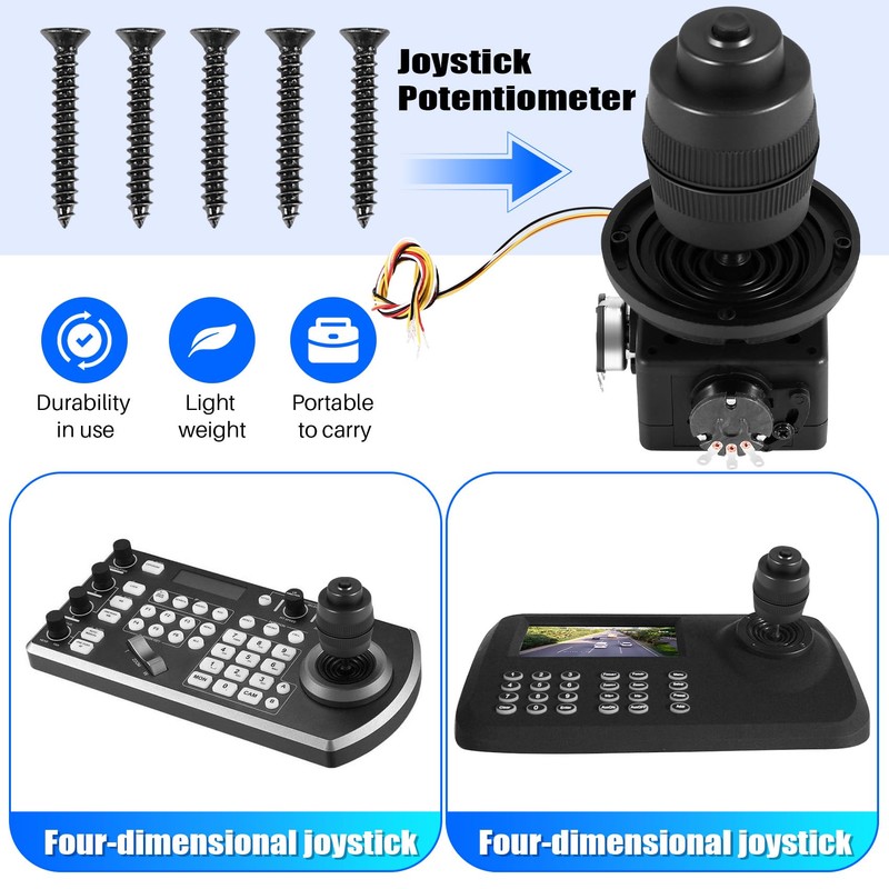 Fayrimi 4-Axis Joystick Potentiometer Button Control for -D400X-R4 10K 4D
