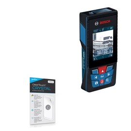 BoxWave Screen Protector Compatible with Bosch Blaze GLM400CL - ClearTouch Crystal (2-Pack), HD Film Skin - Shields from Scratches