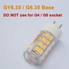 GY6.35/G6.35 AC/DC12V LED Bulb 4W Equivalent to 35-40W GY6.35 Halogen