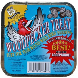C&S Woodpecker Treat Suet - 11 oz.
