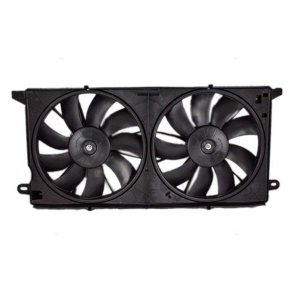 Brock Replacement Dual Cooling Fan Compatible with 2000-2005 DeVille 2001-2003
