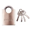 Amtech T1630 60mm Steel Padlock with 4 Keys, Security Padlock,