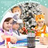 BBTO Christmas Pencils for Kids Gifts Multi Point Stackable Push