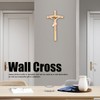 Jesus Christ Crucifix Handcrafted Exquisite Details Crucifix Wall Cross for