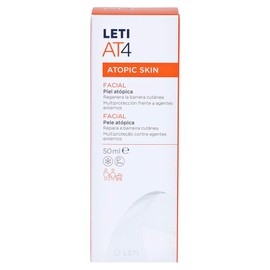 LETI AT4 Face Cream - Facial Care with Repair Effect for Dry or Neurodermatitis Prone Skin, 50 ml Cream