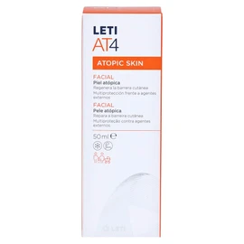LETI AT4 Face Cream - Facial Care with Repair Effect for Dry or Neurodermatitis Prone Skin, 50 ml Cream