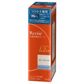 Relise Gray Arrangement Dye for Gray Hair, Natural Gray, Coarse Finish, Unisex, Refill, 6.3 oz (190 g)