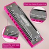 Blues Harmonica, Diatonic 10 Holes C Key Happy Harmonica Mouth