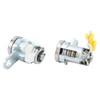 Pair of Front Door Lock Cylinder Set 6905135070 Aluminum Alloy