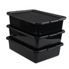 Sandmovie 13 L Plastic Bus Tub with Lids, Restaurant Utility