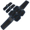 Abdominal Muscle Stimulator EMS Fitness Training Muscles Massage Sticker Blue