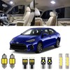 Xpismii 6 Piece 6000K White Corolla LED Interior Light Kit