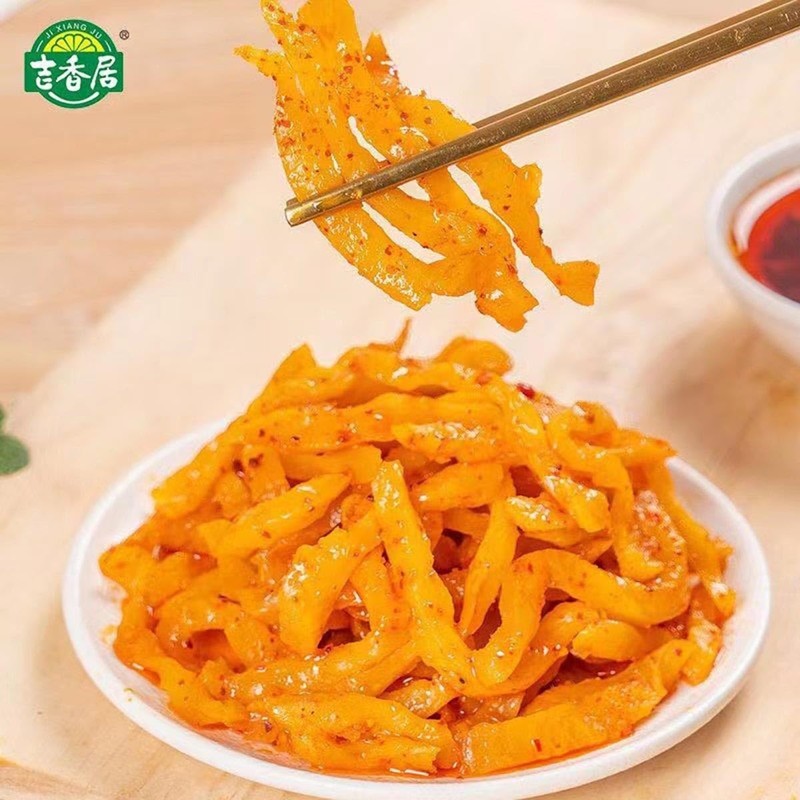 Spicy crispy radish with pickled mustard (15g*12 packs) Radish with