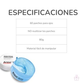 Parches para contorno de ojos Acido Hialuronico - mascarilla para contorno de ojos con Acido Hialuronico 60 piezas Areum Lashy Browns