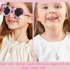 Ever Faith Unicorn Necklace for Girls, 925 Sterling Silver Pink