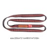 tieedhfu Outdoor Rock Climbing Gear Wear-resistant Load-bearing Strap Practical Climb