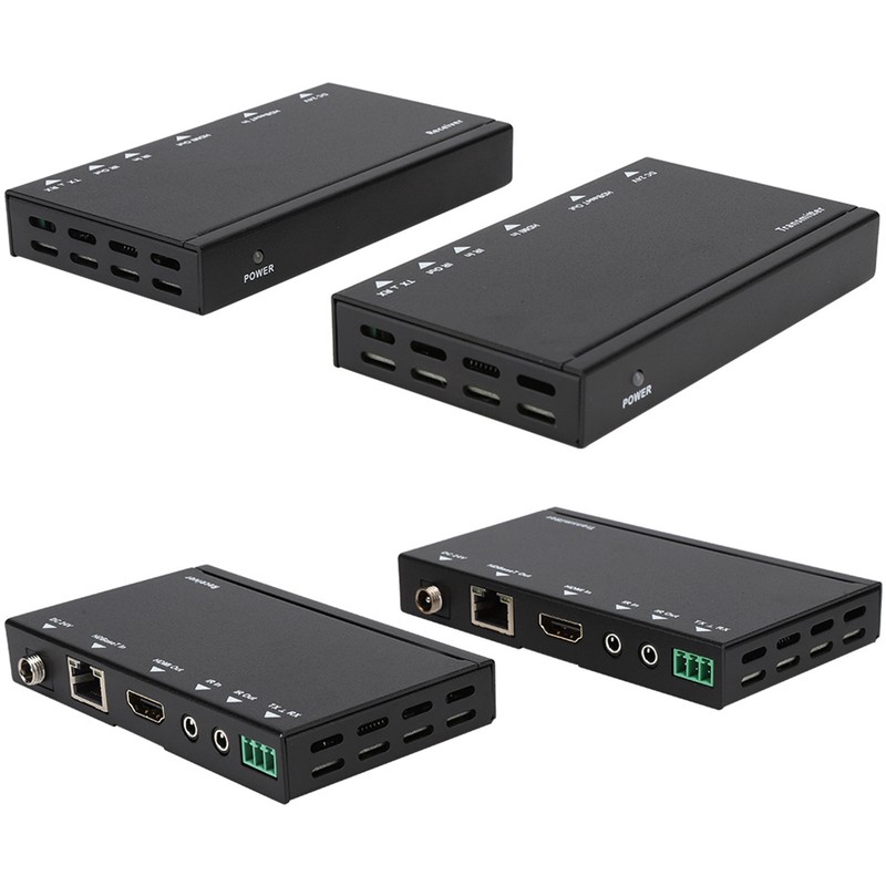 HDMI 70M Extender 4Kx2K 30Hz Support POC Function CAT6 Transmitter/Receiver