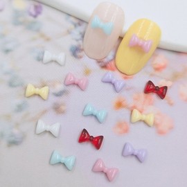 Mybling Ribbon Parts No. 8 (1 Pack of 10) Nail Parts / 마이블링 리본 파츠 8번 1봉 10개입 네일파츠