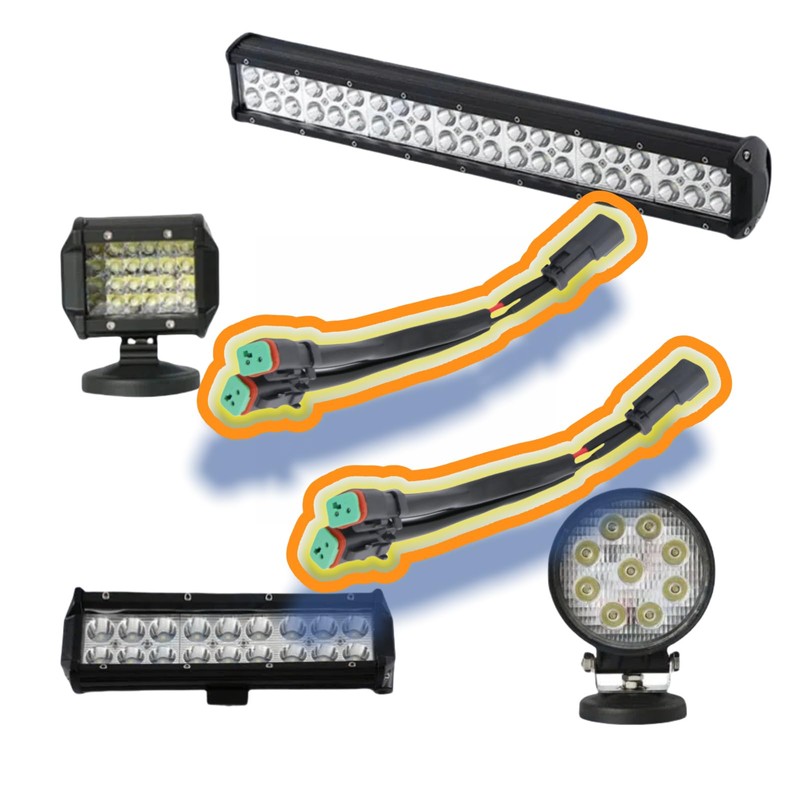 Viclaakesi Deutsch DT DTP 2 Pin Wiring Harness Adapters Connectors