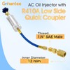 gohantee AC Oil Injector Kit for R1234YF R134A R410A Refrigerant