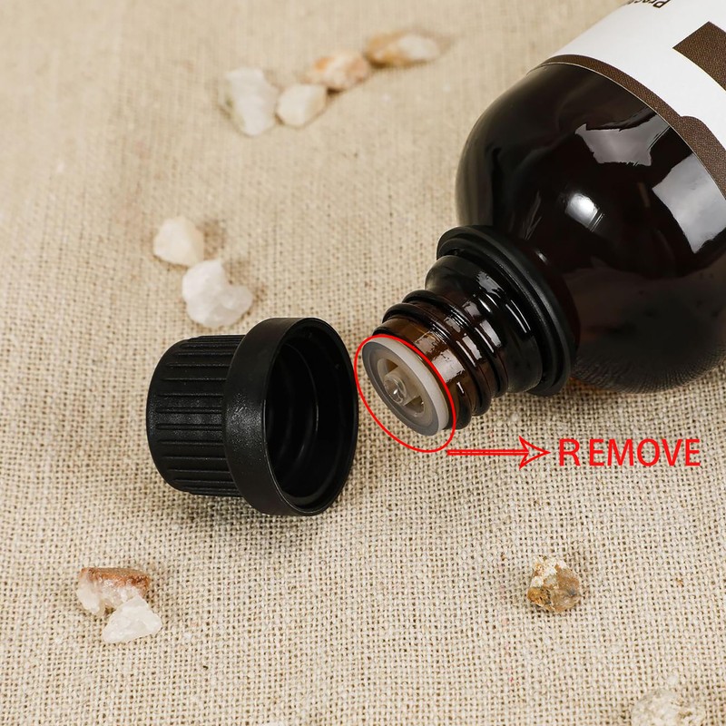 100% Pure Castor Essential Oil for Hair Growth,Non-GMO High Oleic