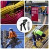 Cable Tie Pliers with 100 Cable Ties 200 x 4.6