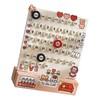 Desk Date Planner Integrated Molding Ring Table Calendar Ornaments for