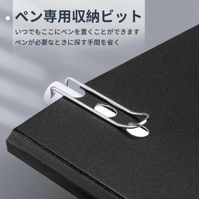BEYOURCHOI Binder A4 Bi-Fold Clipboard Binder A4 Loose Leaf Binder