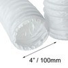 SPARES2GO Vent Hose & Extension Ring Kit for Logik Vented