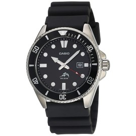 Casio MDV-106-1AVCF Reloj Análogo para Hombre, Negro