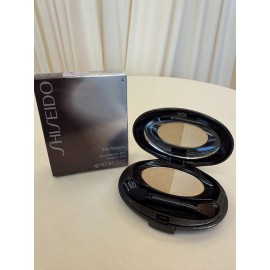 Shiseido Eye Shadow Duo Shade 4 Yellow Brown / Burn Ocre