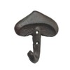 The Bridge Collection Set of 3 Cast Iron Mushroom Wall