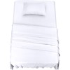 Utopia Bedding 3 Piece Bed Sheet Set Single, White –