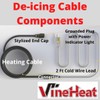 VineHeat 20 Ft De-Icing Cable for Roofs, Gutters and Downspouts: