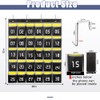Loghot Classroom Accessories Closet Pocket Chart for Cell Phones Holder