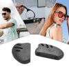 Eyeglass Pads for Nose,Cycling Sunglasses Nose Grip - Rubber Cushion,