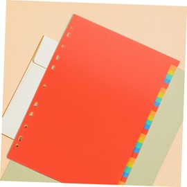 Ciieeo 31sheets Binder Dividers Tabs Page Divider for Organizing Notebooks Planners Files for School Office Use Subject Separators for Easy Indexing