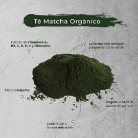Té Matcha 100% Puro Premium Orgánico 100 Gramos
