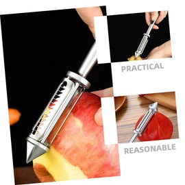 FELTECHELECTR Multi Purpose Portable Vegetable Peeler Grater Kitchen Essential for Effortless Vegetable Peeling for Home Restaurant Canteen Use