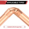 EFIELD 2" C X C Short Radius Copper 90 Degree