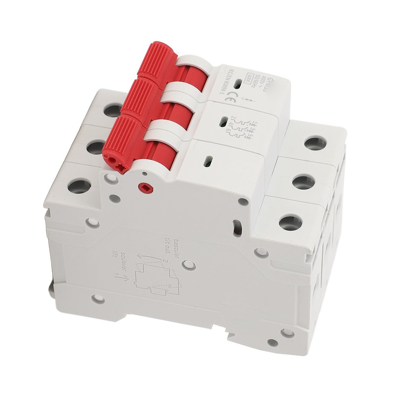 Miniature Circuit Breaker 6KA 3P DIN Rail Mounted Circuit Breaker