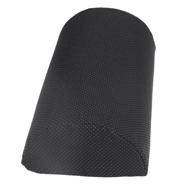 Under Desk Footrest Black Comfortable Relaxing Semi Circular Detachable Zipper