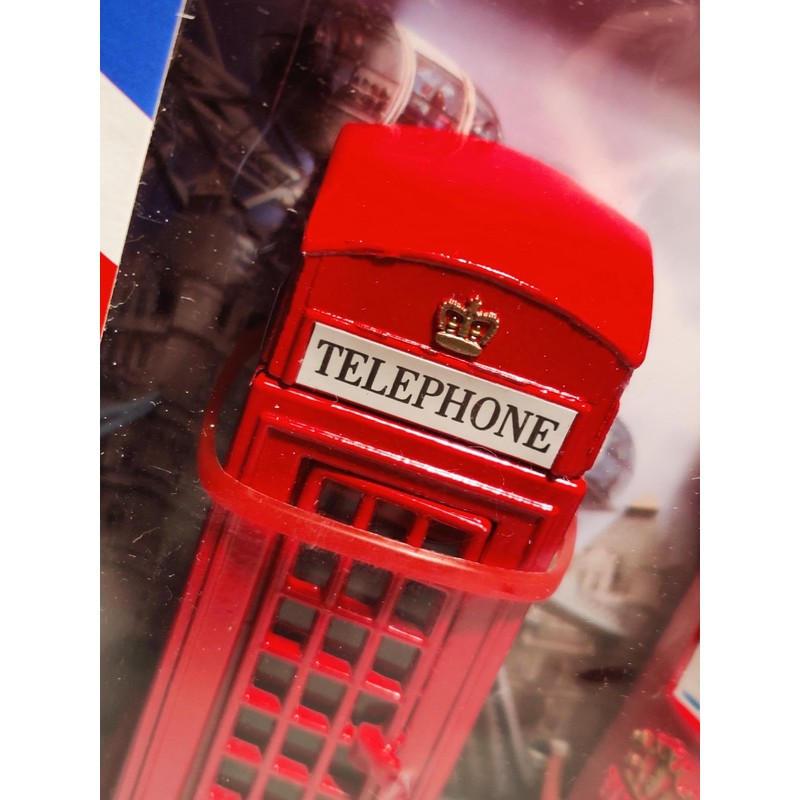 TELEPHONE BOX AND POST BOX DIE CAST METAL SET
