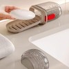 XuJJunB Soap Case with Lid, Portable Soap Box, Soap Box,