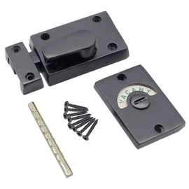 Toilet Indicator Bolt Vacant/Engaged Matt Black