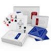SLOWPLAY 100% Plastic Playing Cards, 2-Deck Poker Card Set, Jumbo