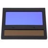 Auto Darkening Welding Lens 92.5x42.5mm Welding Cover Adjustable Solar Helmet