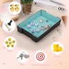 Dice Tray PU Leather Mat Magnetic Folding Dice Rolling Tray